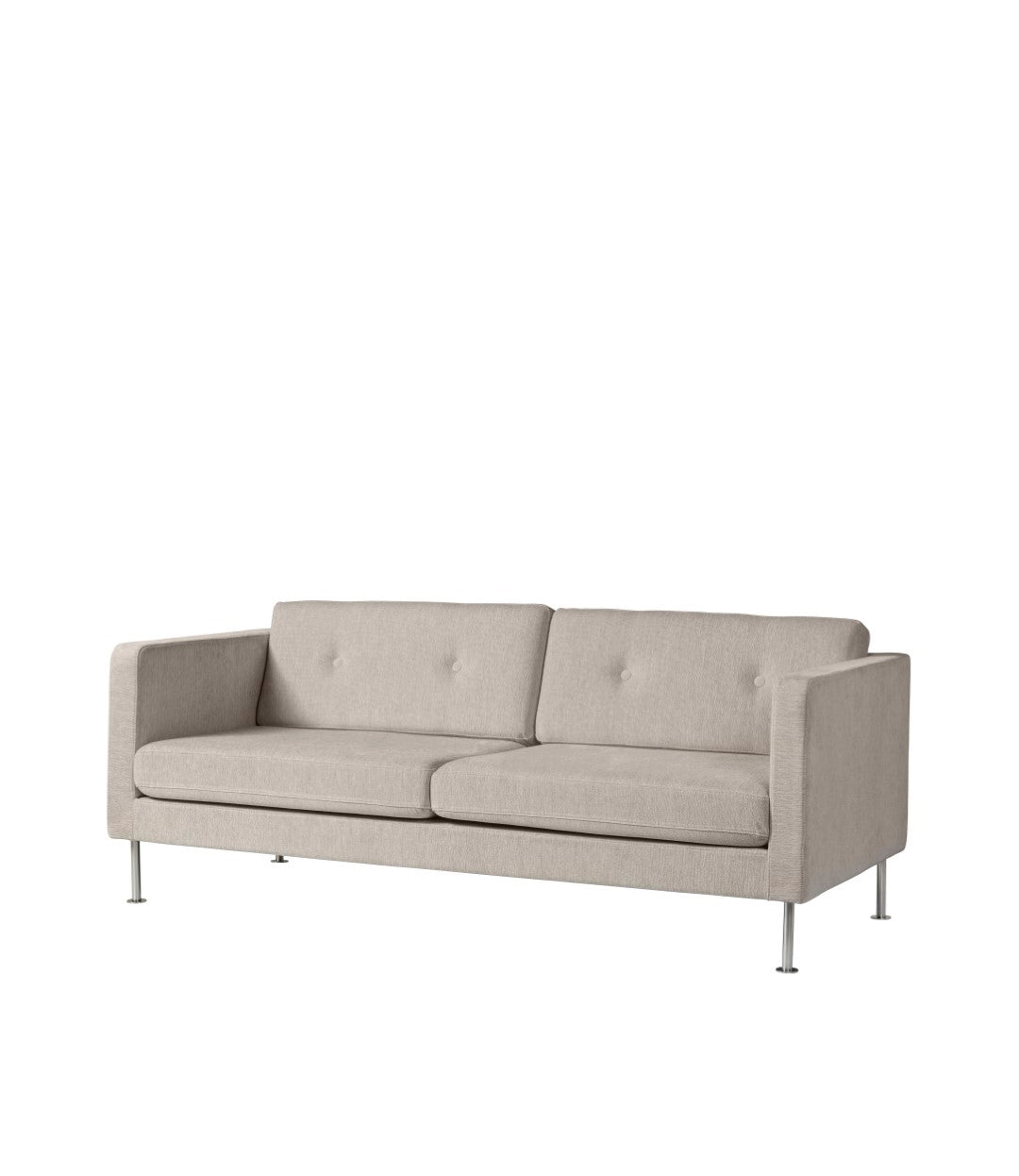 L42 Firhøj 2,5 pers. sofa i Stål Beige af Unit10