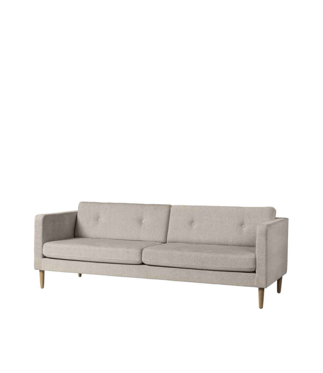 L42 Firhøj 3. pers. sofa i Eg Beige af Unit10