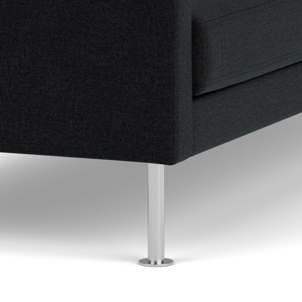 L42 Firhøj 2,5 pers. sofa Stål Metal Børstet MLF Dark Grey (28) Unit10 MTO