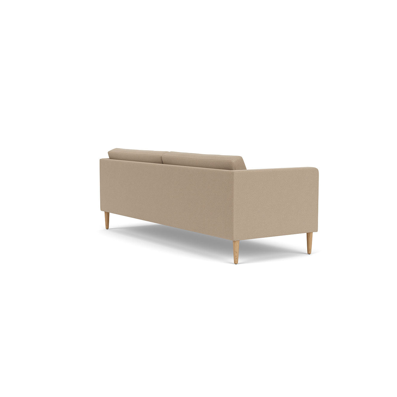 L42 Firhøj 3 pers. sofa Eg Natur Lakeret Grain Beige (61252) Unit10 MTO