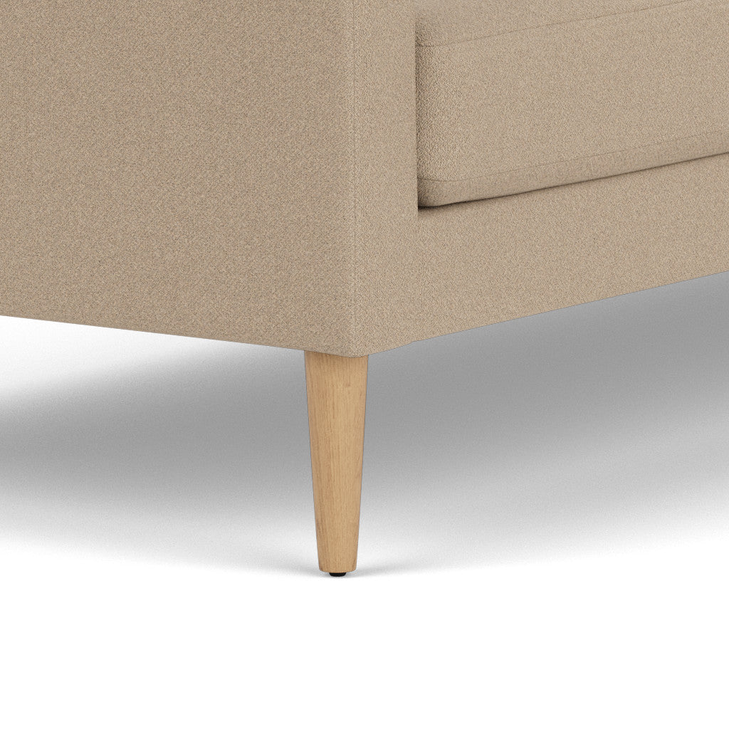 L42 Firhøj 3 pers. sofa Eg Natur Lakeret Grain Beige (61252) Unit10 MTO