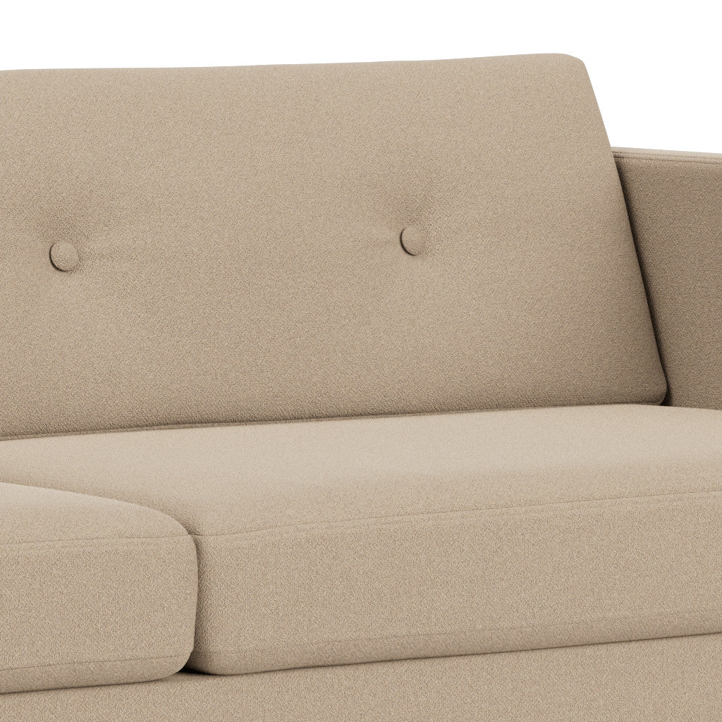 L42 Firhøj 3 pers. sofa Eg Natur Lakeret Grain Beige (61252) Unit10 MTO