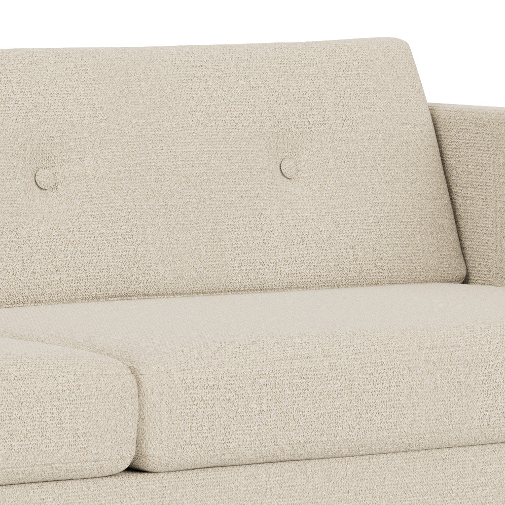 L42 Firhøj 3 pers. sofa Eg Natur Lakeret Monza Beige (00) Unit10 MTO