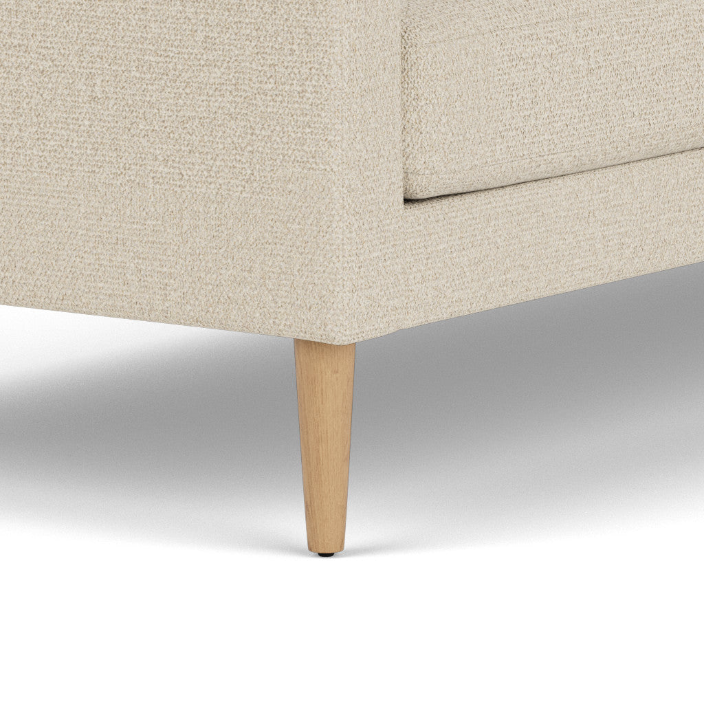 L42 Firhøj 3 pers. sofa Eg Natur Lakeret Monza Beige (00) Unit10 MTO