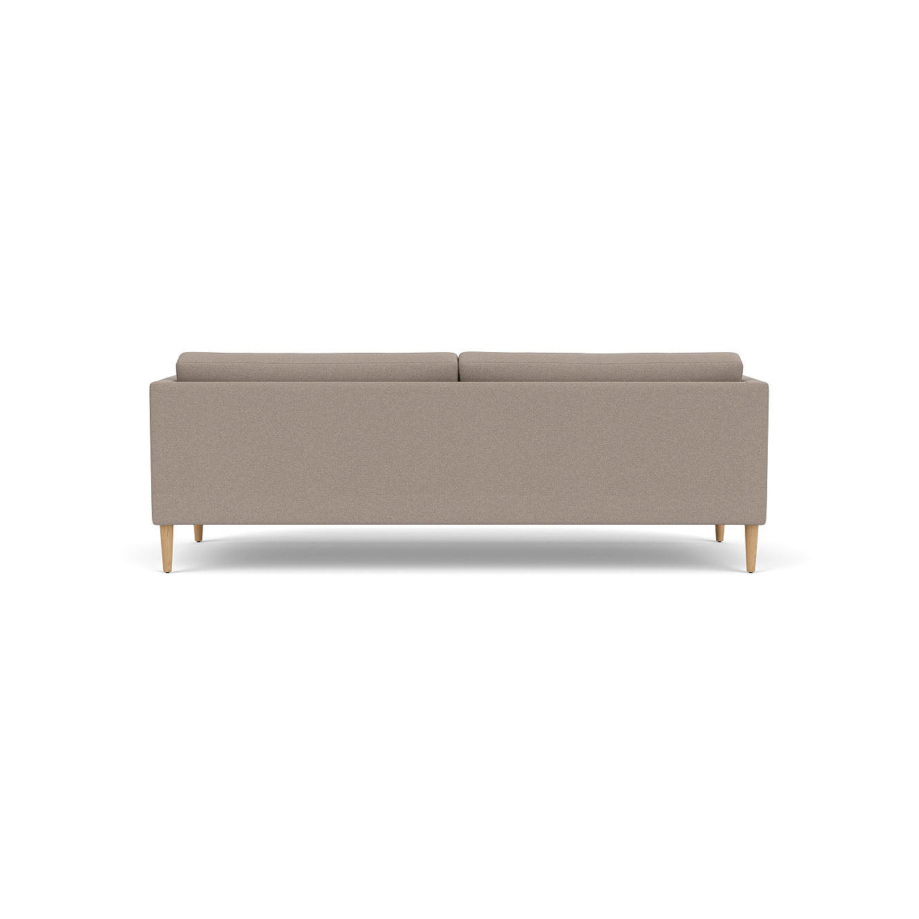 L42 Firhøj 3 pers. sofa Eg Natur Lakeret Olbia Stone (181) Unit10 MTO