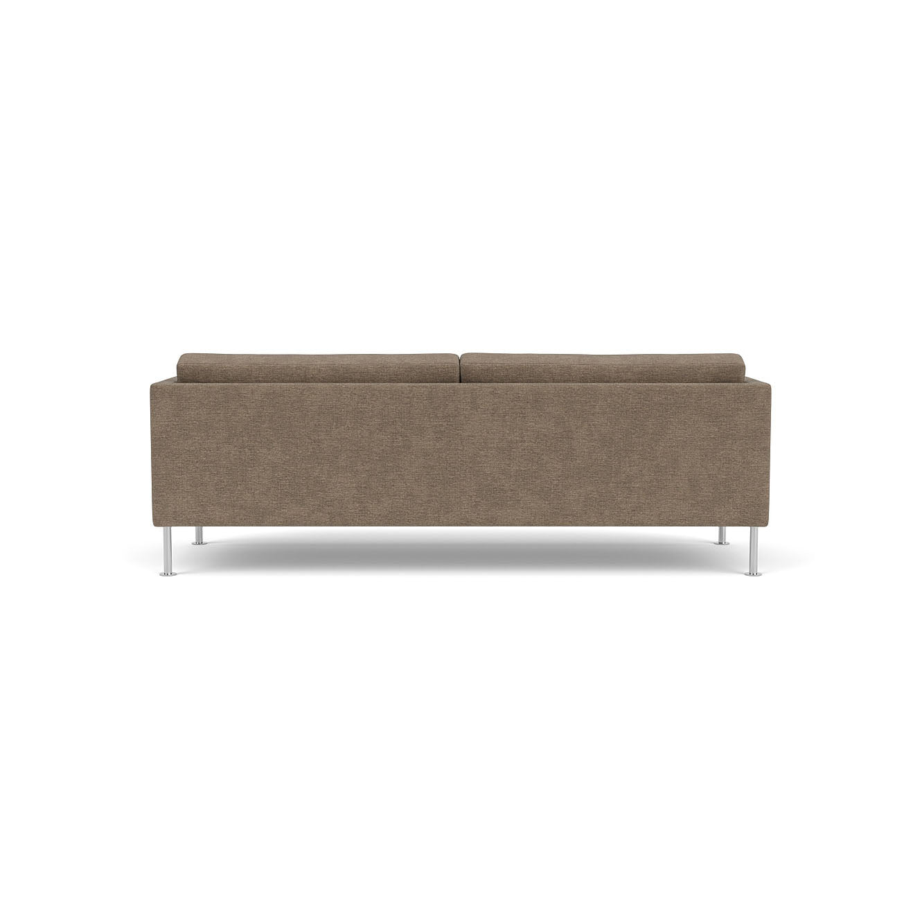 L42 Firhøj 3 pers. sofa Stål Metal Børstet Tangent Taupe (233) Unit10 MTO