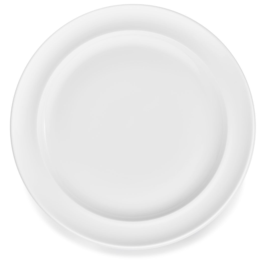 V44 Hvidpot Tallerken i hvidt porcelæn Ø27 cm – 4 stk. af FDB Møbler