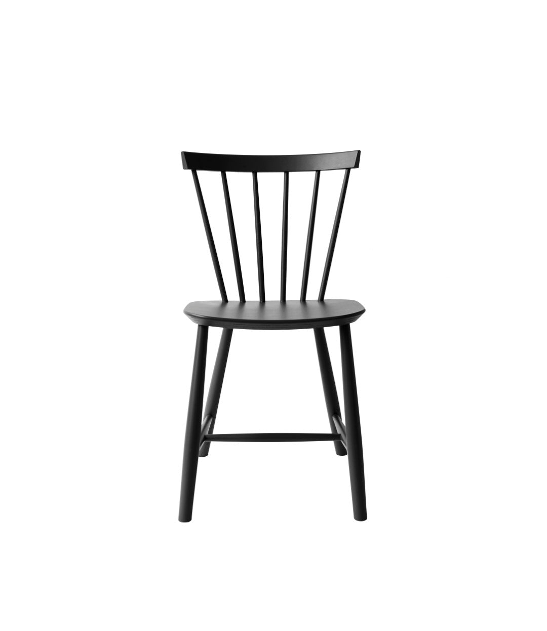 J46 - Stuhl - 2 Stk - Buche - Jet Black