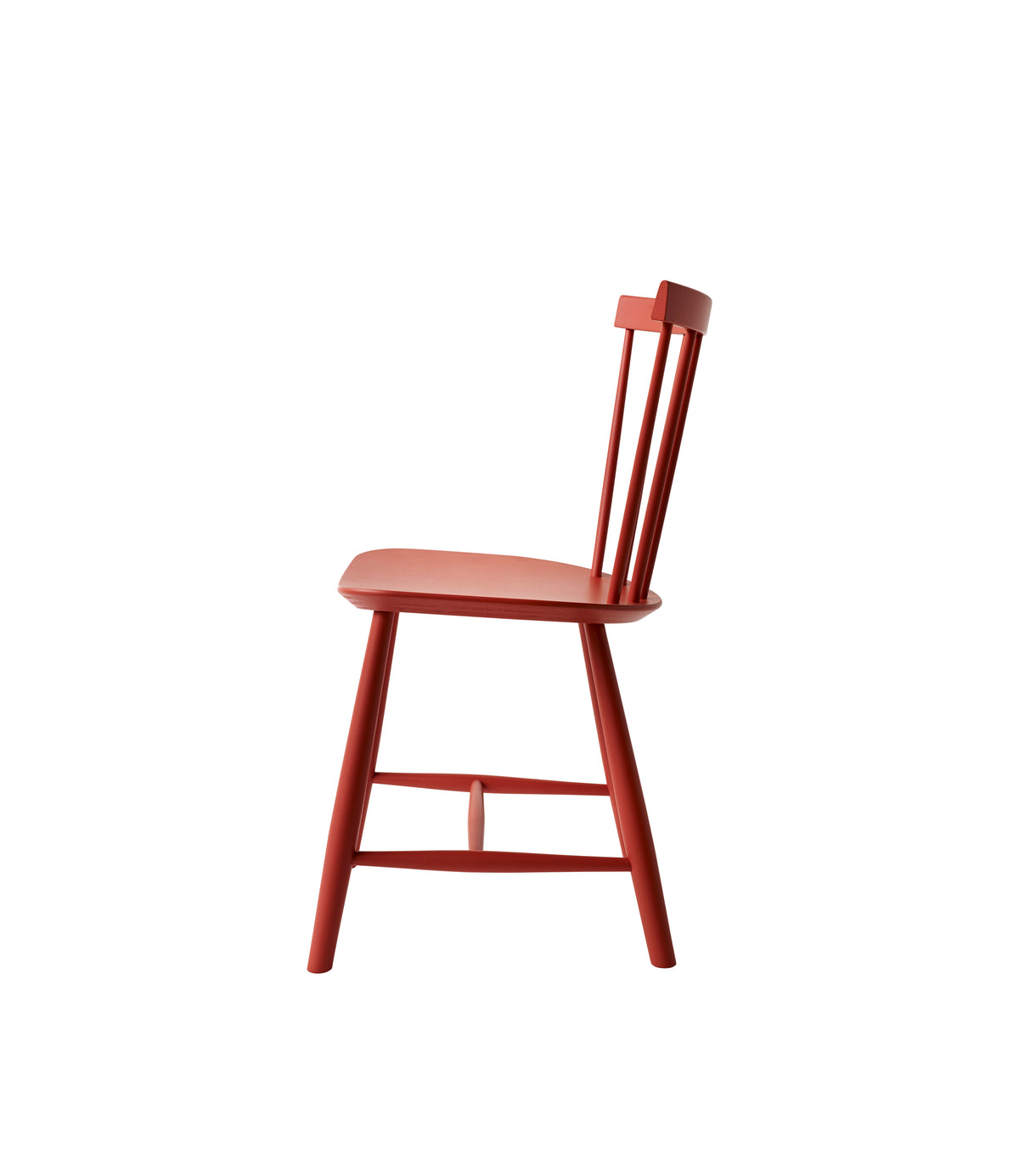 J46 - Stol - 2 stk - Bøg - Coral Red