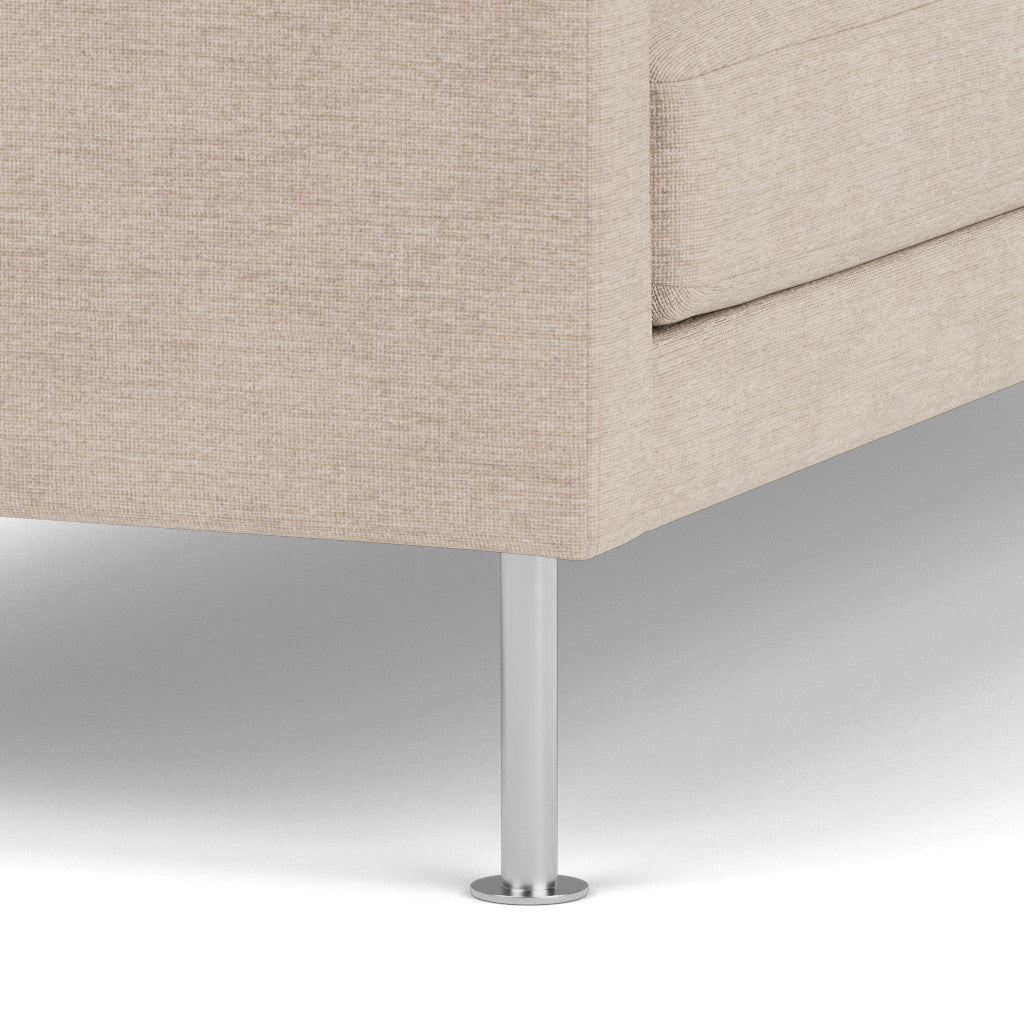 L42 Firhøj - 2,5 Sitzer-Sofa - Stahl - Beige (213)