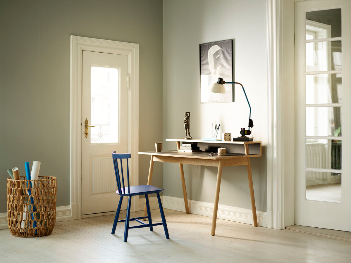 J46 - Stuhl - Buche - Dark Blue - Lifestyle 1