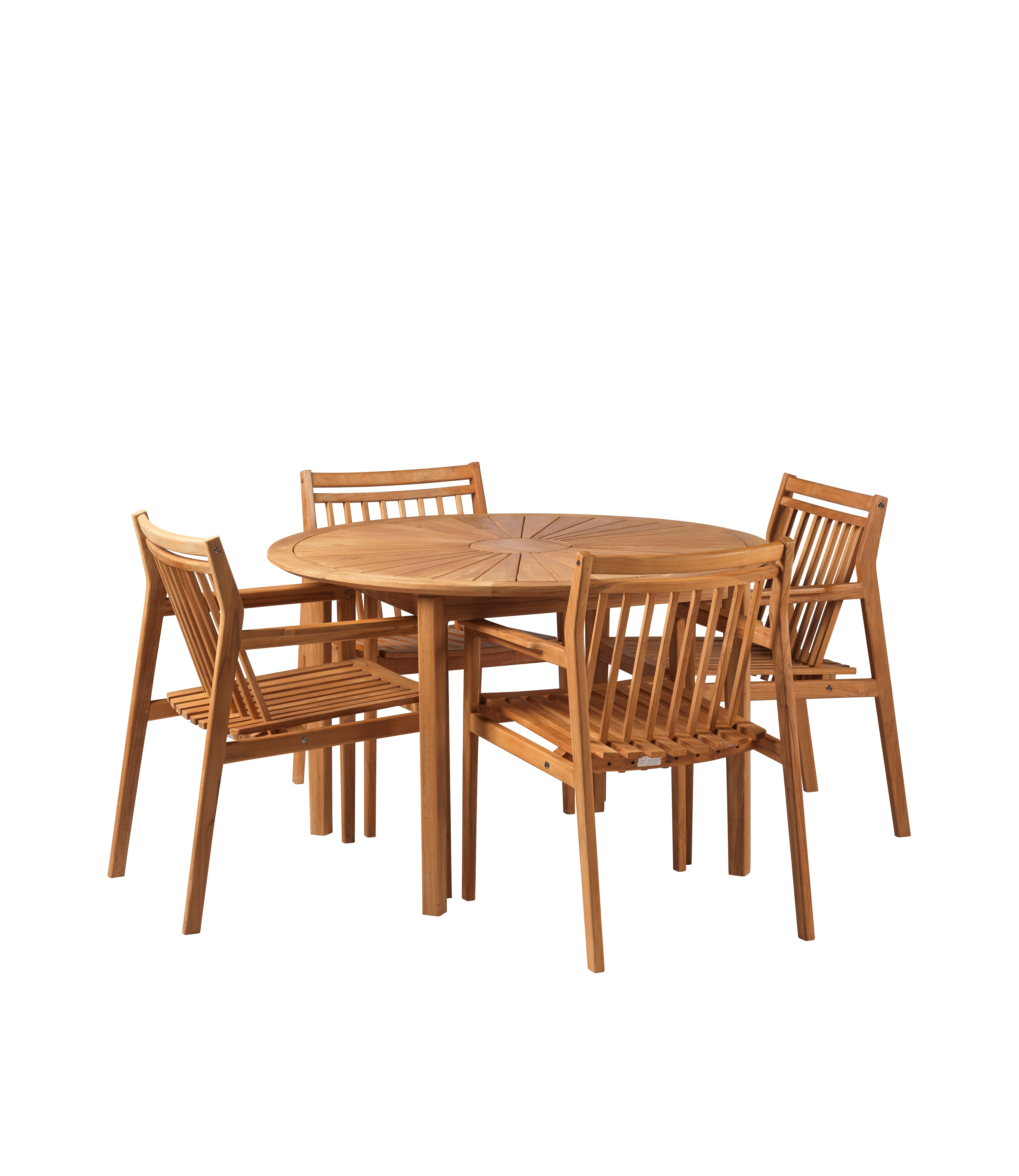 Sammen - Gartenset mit rundem Tisch