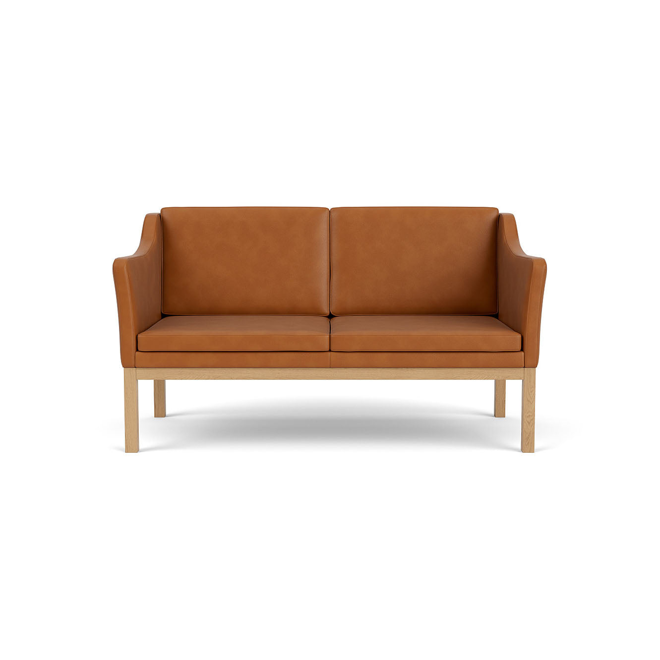 L45 - MK154 Mogens Koch - 2 pers. sofa - Cognac