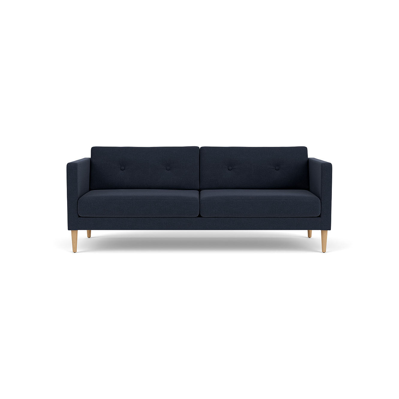 L42 Firhøj - 2,5 pers. sofa - Eg - Dark Blue (36)