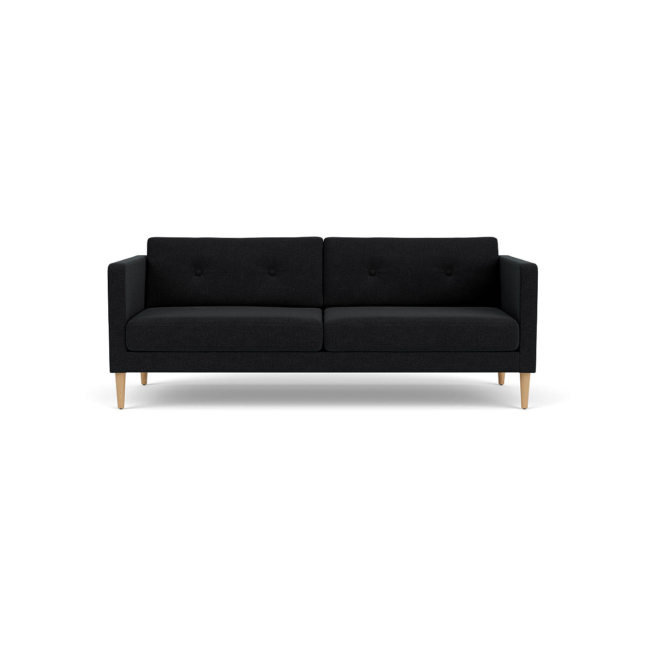 L42 Firhøj - 2,5 pers. sofa - Eg - Dark Grey (28)
