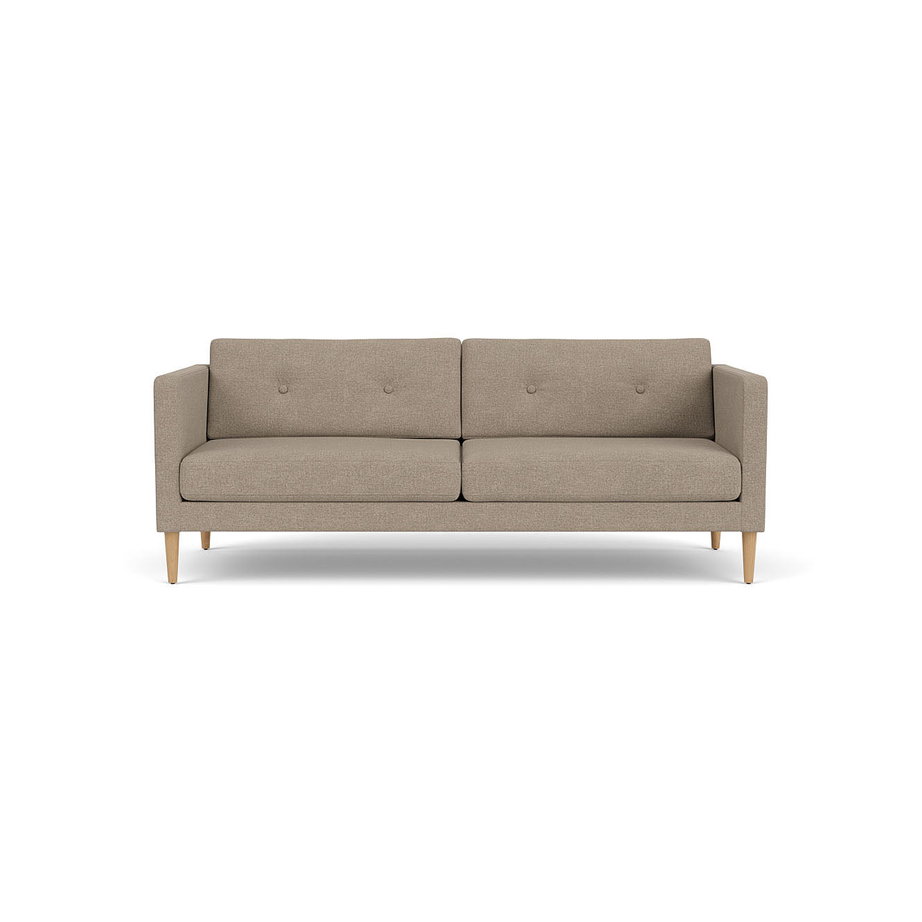 L42 Firhøj - 2,5 pers. sofa - Eg - Light Grey (02)