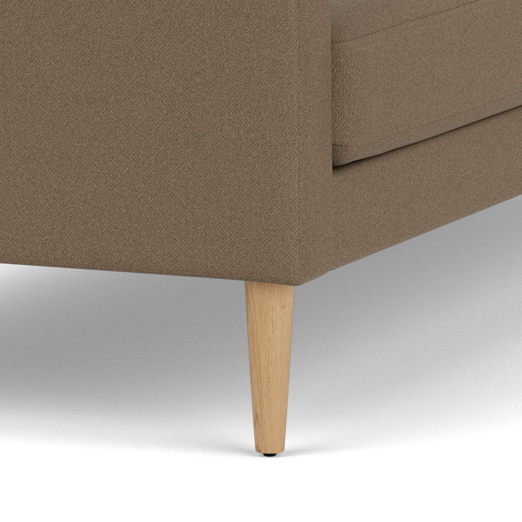 L42 Firhøj - 2,5 pers. sofa - Eg - Taupe (61230)