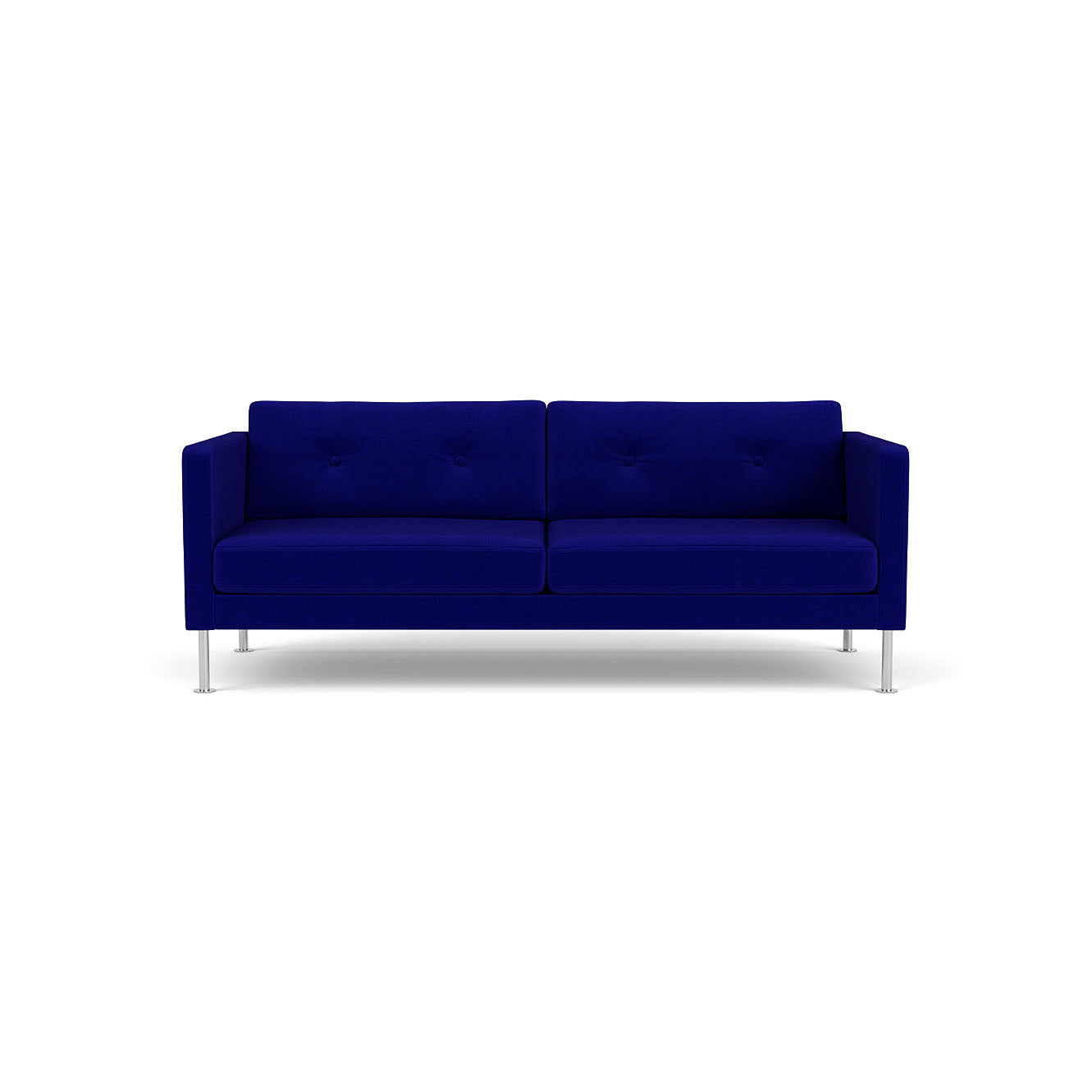 L42 Firhøj - 2,5 pers. sofa - Stål - Blue (43)
