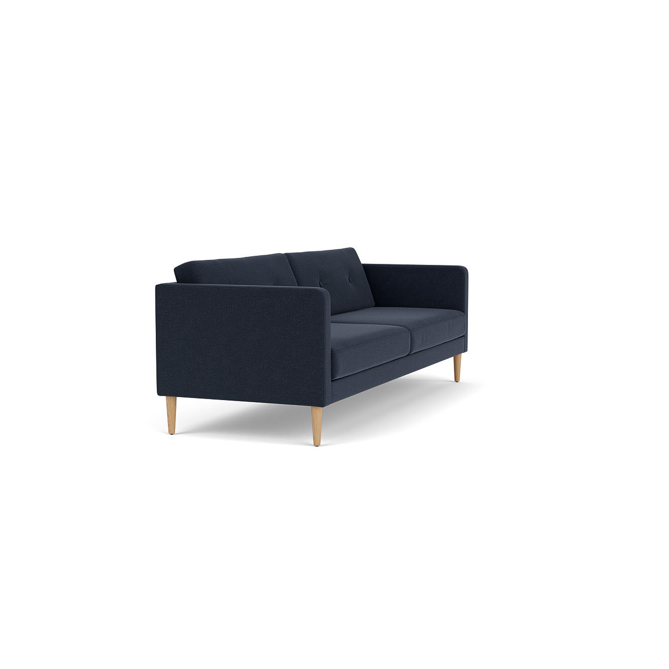 L42 Firhøj - 3 pers. sofa - Eg - Dark Blue (36)