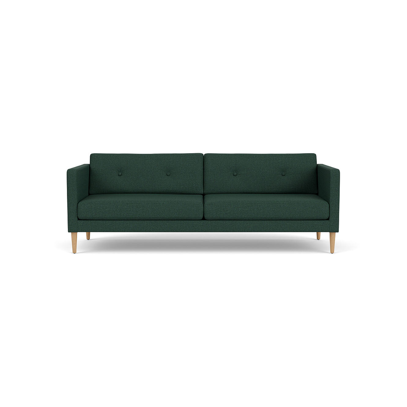 L42 Firhøj - 3 pers. sofa - Eg - Green (32)