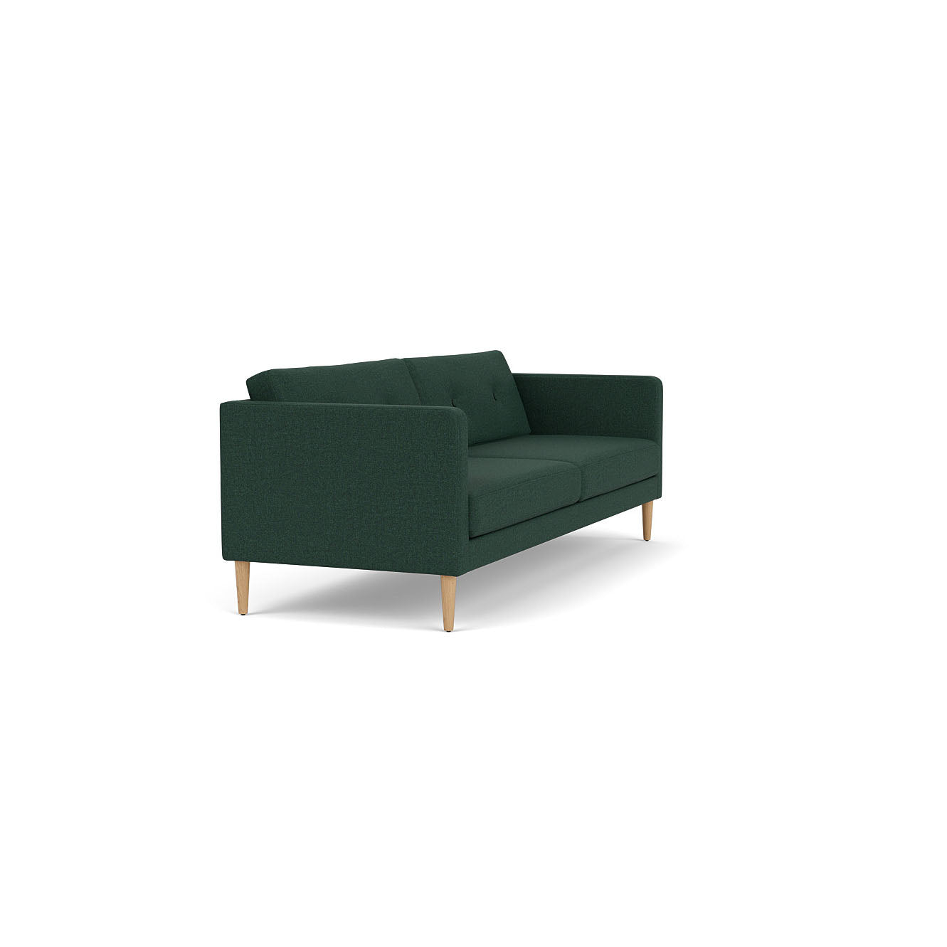 L42 Firhøj - 3 pers. sofa - Eg - Green (32)