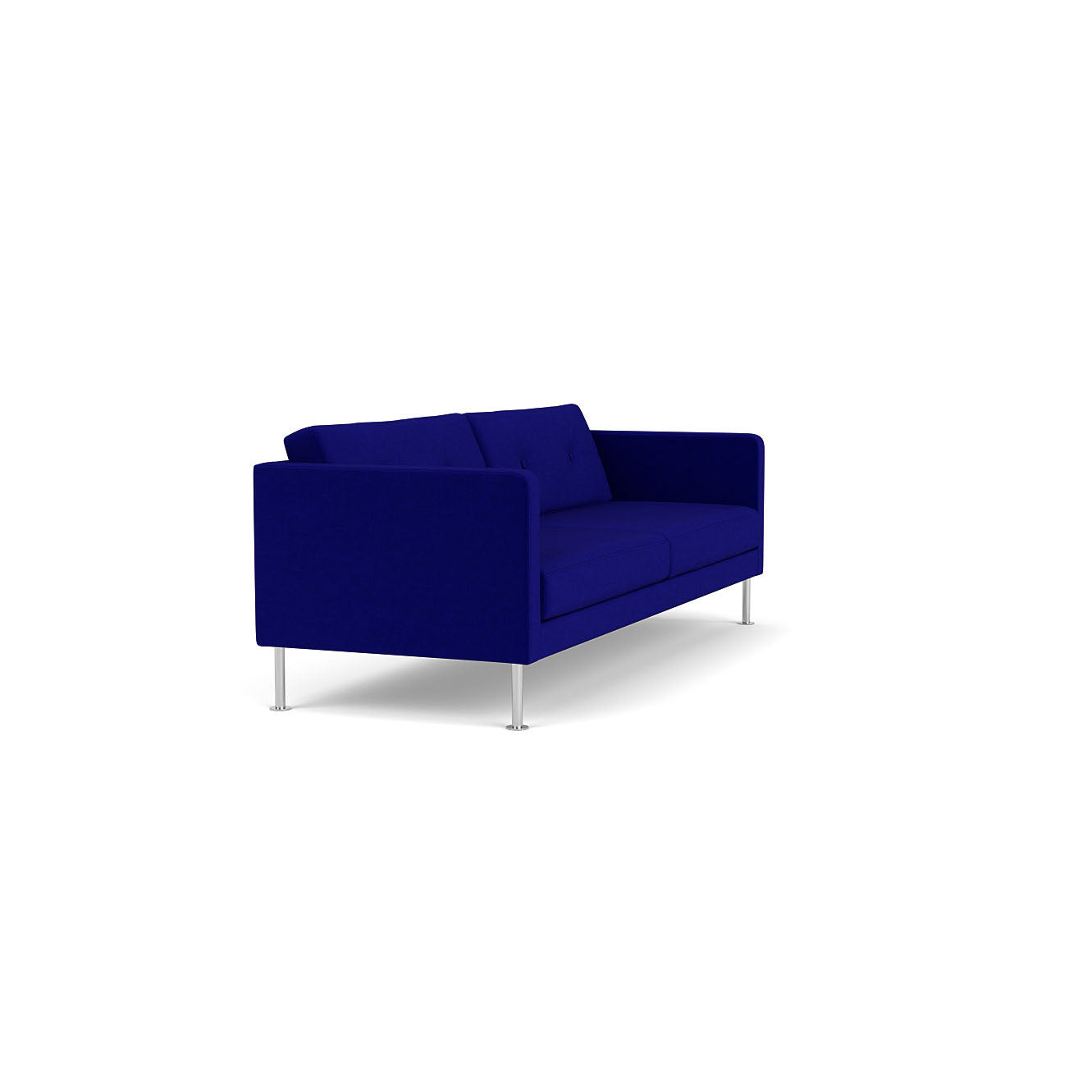 L42 Firhøj - 3 pers. sofa - Stål - Blue (43)