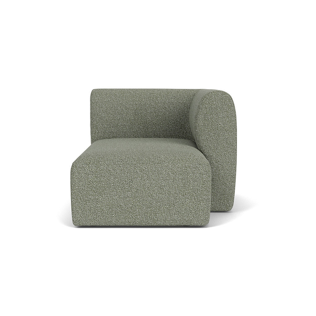 L47 Korinth - Højre chaiselong - Green-Melange