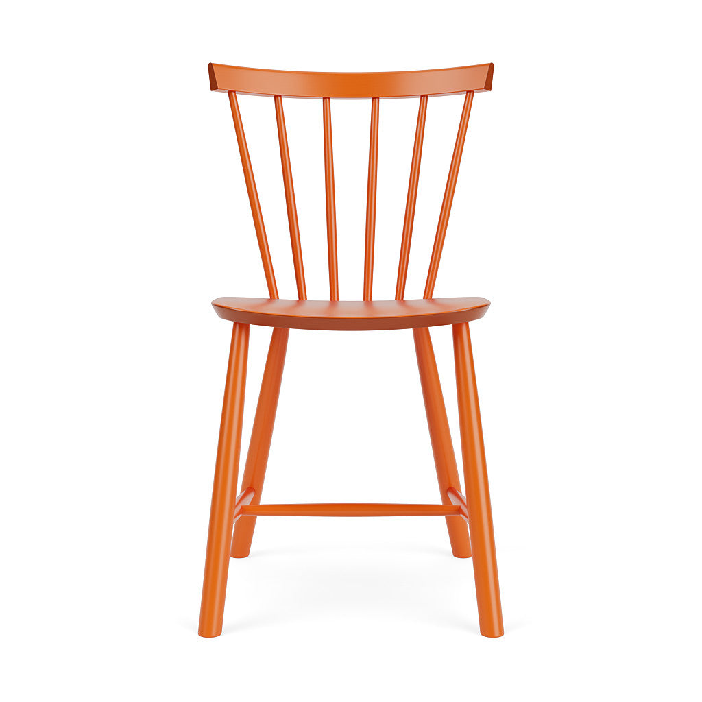 J46 - Stol - Bøg - Signal Orange