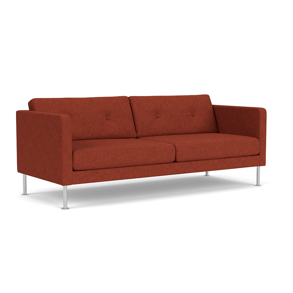 L42 Firhøj - 2,5 pers. sofa - Stål - Burnt Orange