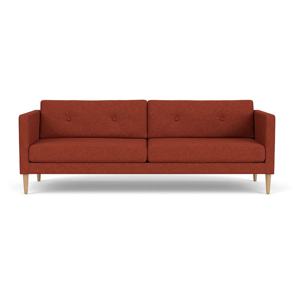 L42 Firhøj - 3 pers. sofa - Eg - Burnt Orange (45)