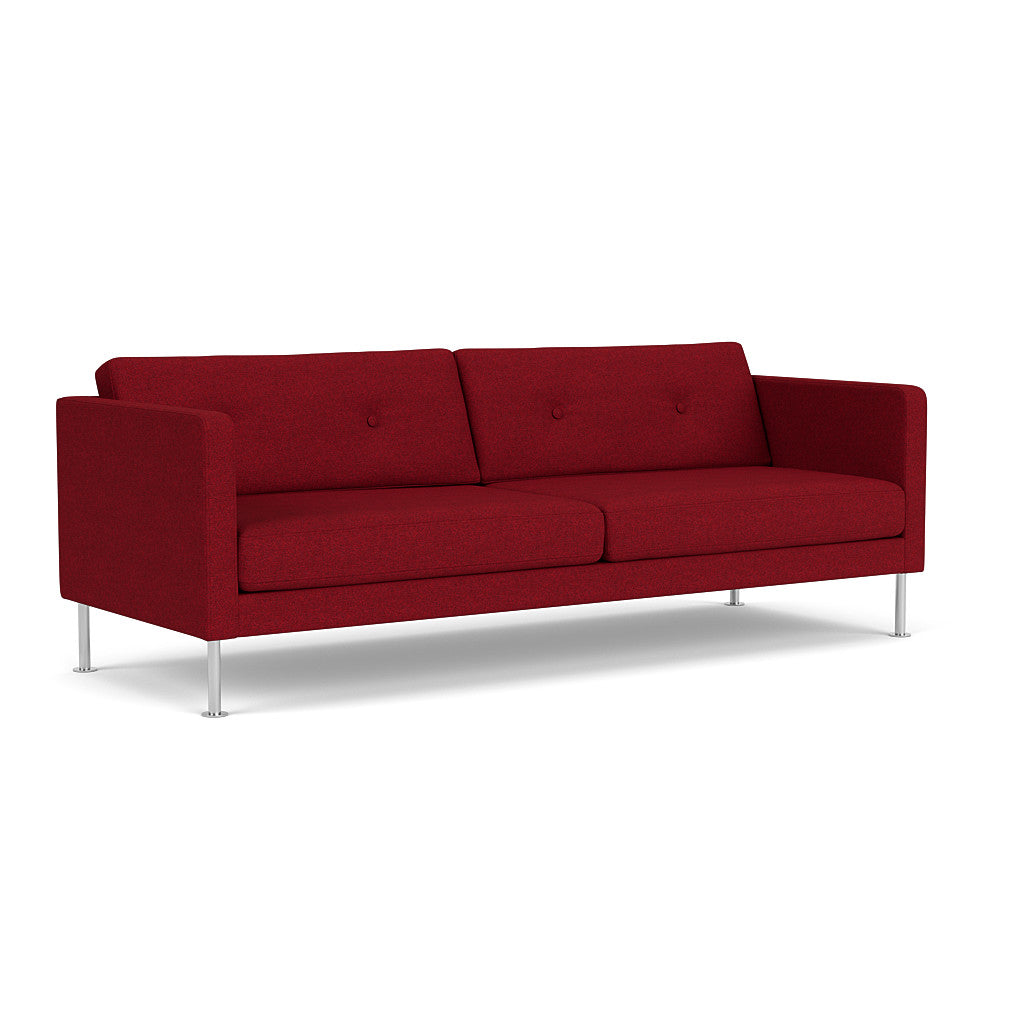 L42 Firhøj - 3 pers. sofa - Stål - Wine Red (14)