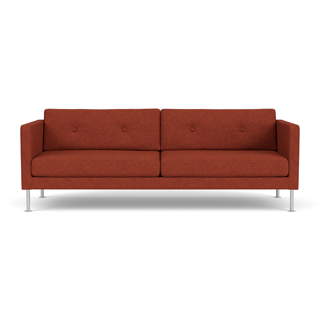 L42 Firhøj - 3 pers. sofa - Stål - Burnt Orange