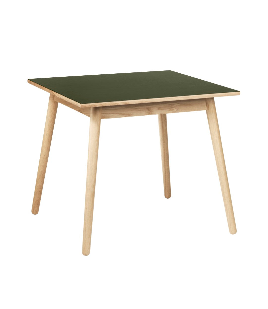 C35A Spisebord i Eg Linoleum Olive af Poul M. Volther