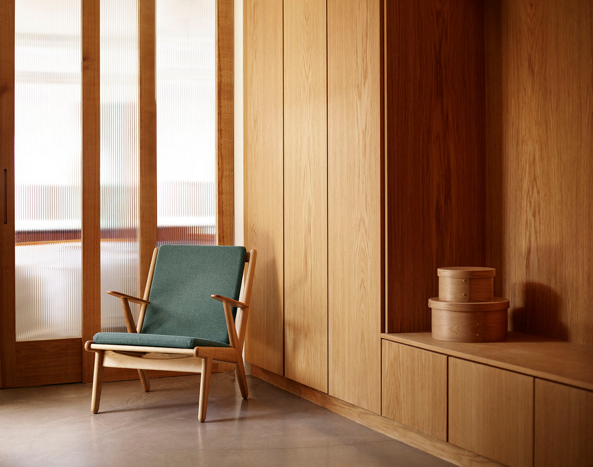 J53 - Lehnstuhl - Eiche - Green - Lifestyle 1