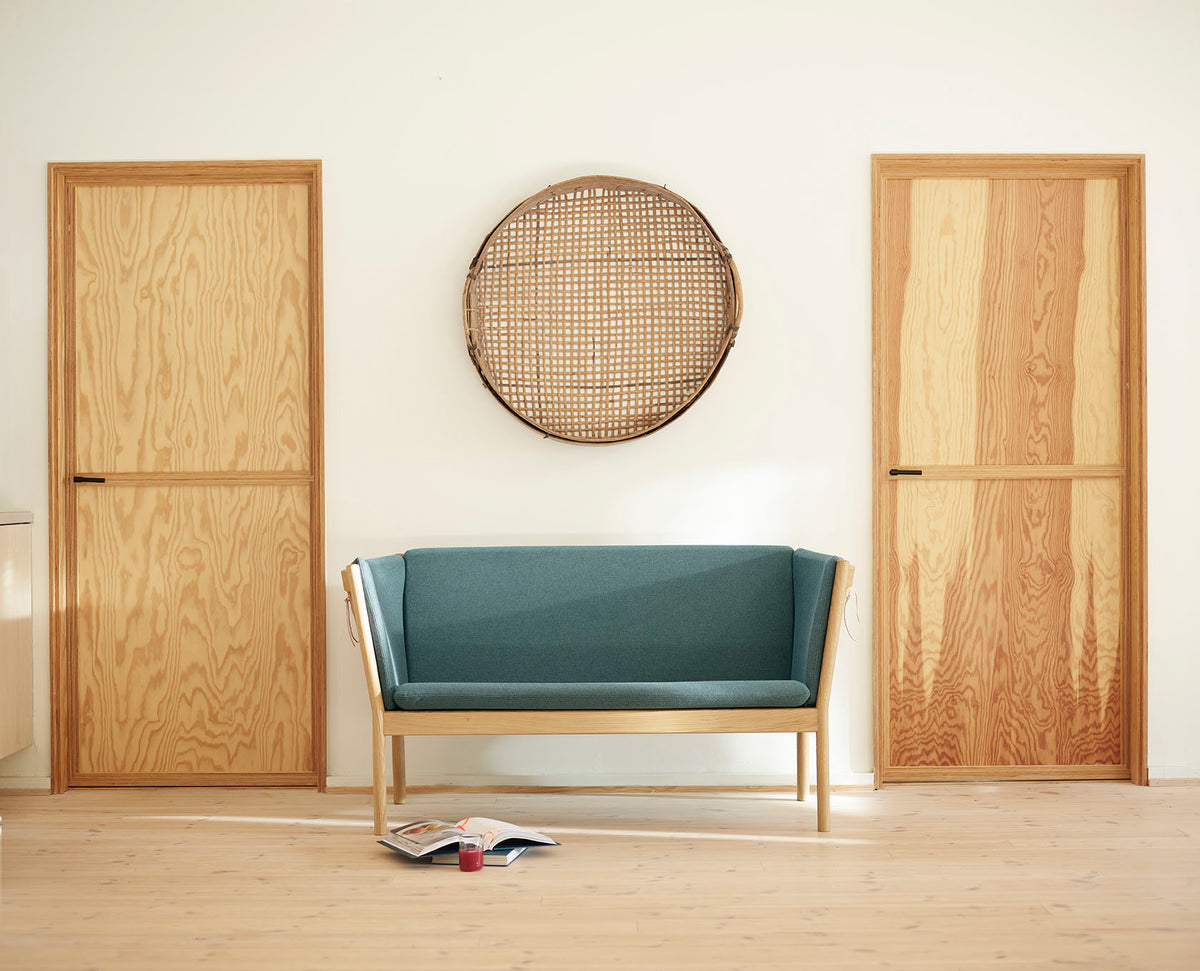 J148 - 2 pers. sofa - Eg - Green (32) - Lifestyle 1