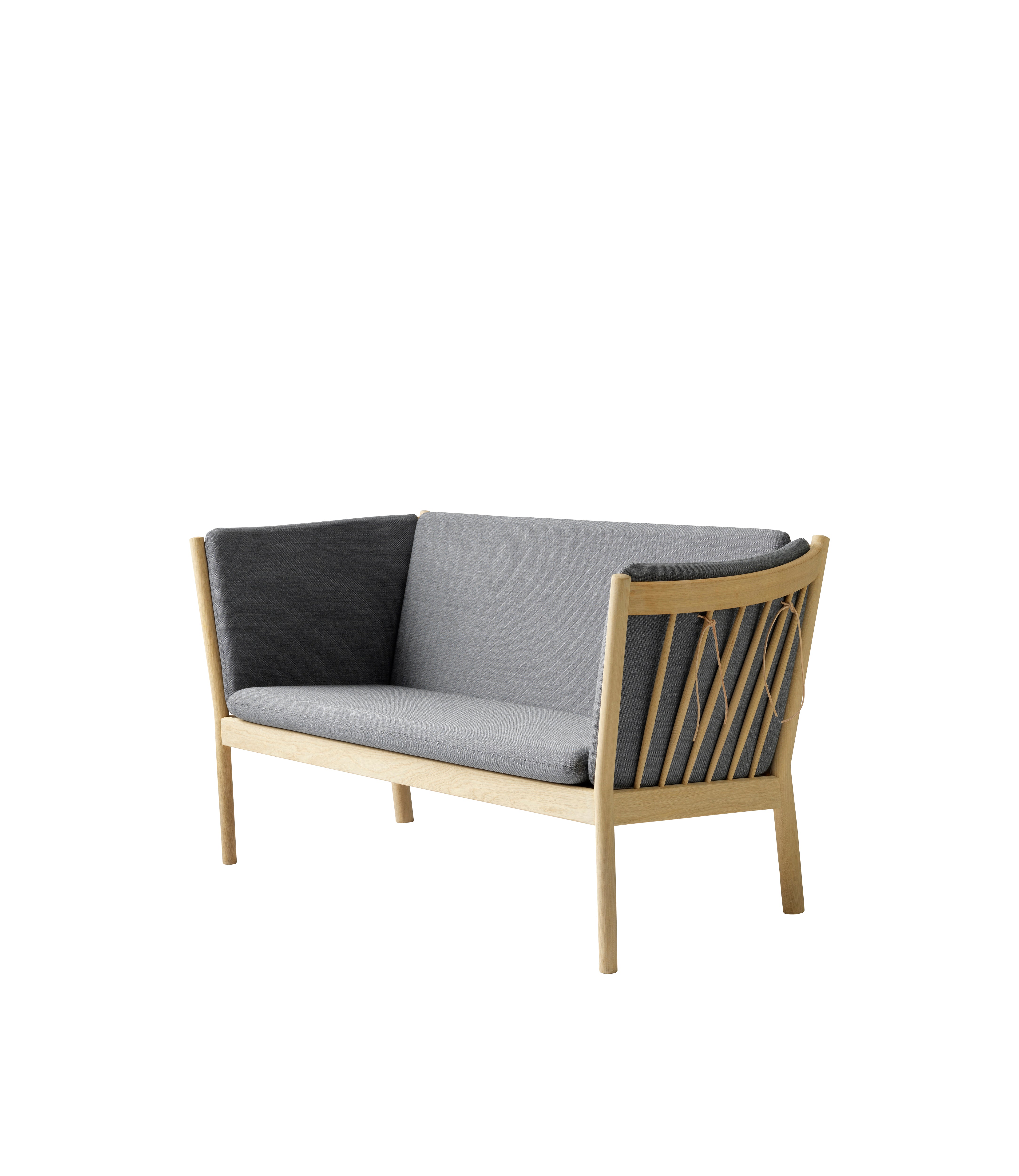 J148 2 pers. sofa i Eg Anthracite Grey af Erik Ole Jørgensen