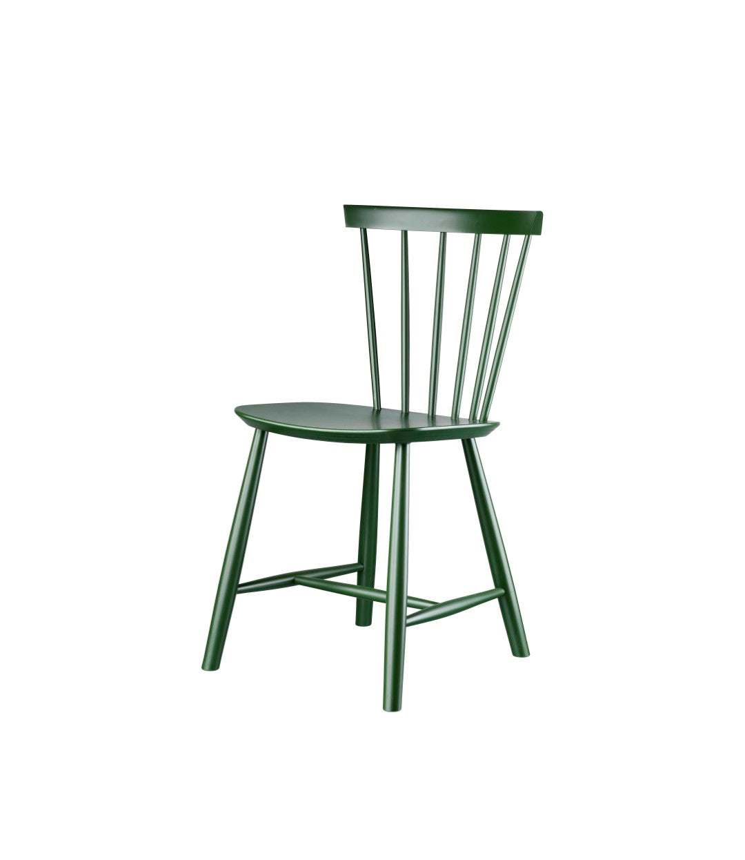 J46 Stol i Bøg Bottle Green af Poul M. Volther