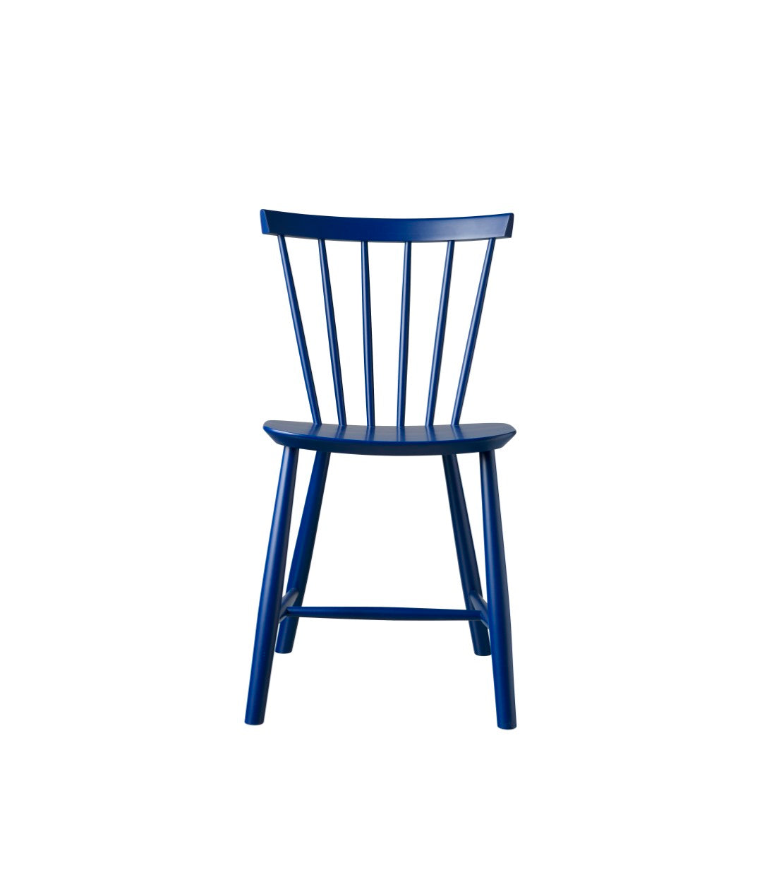 J46 Stol i Bøg Dark Blue af Poul M. Volther