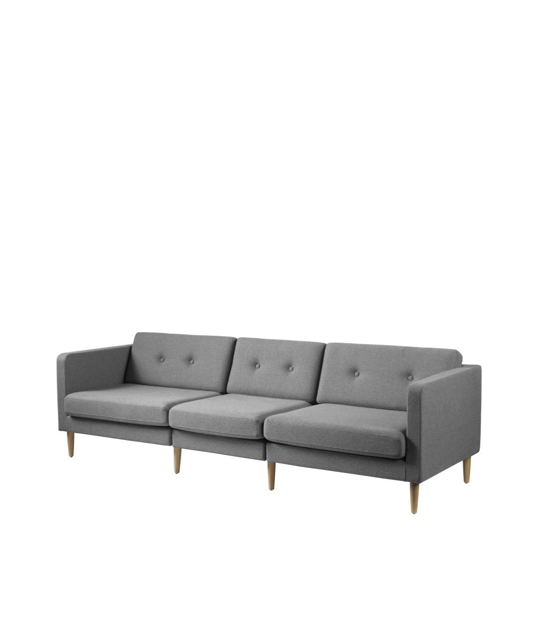 L42 Firhøj Midtermodul 70 i Eg Grey af Unit10 - Kombinationer