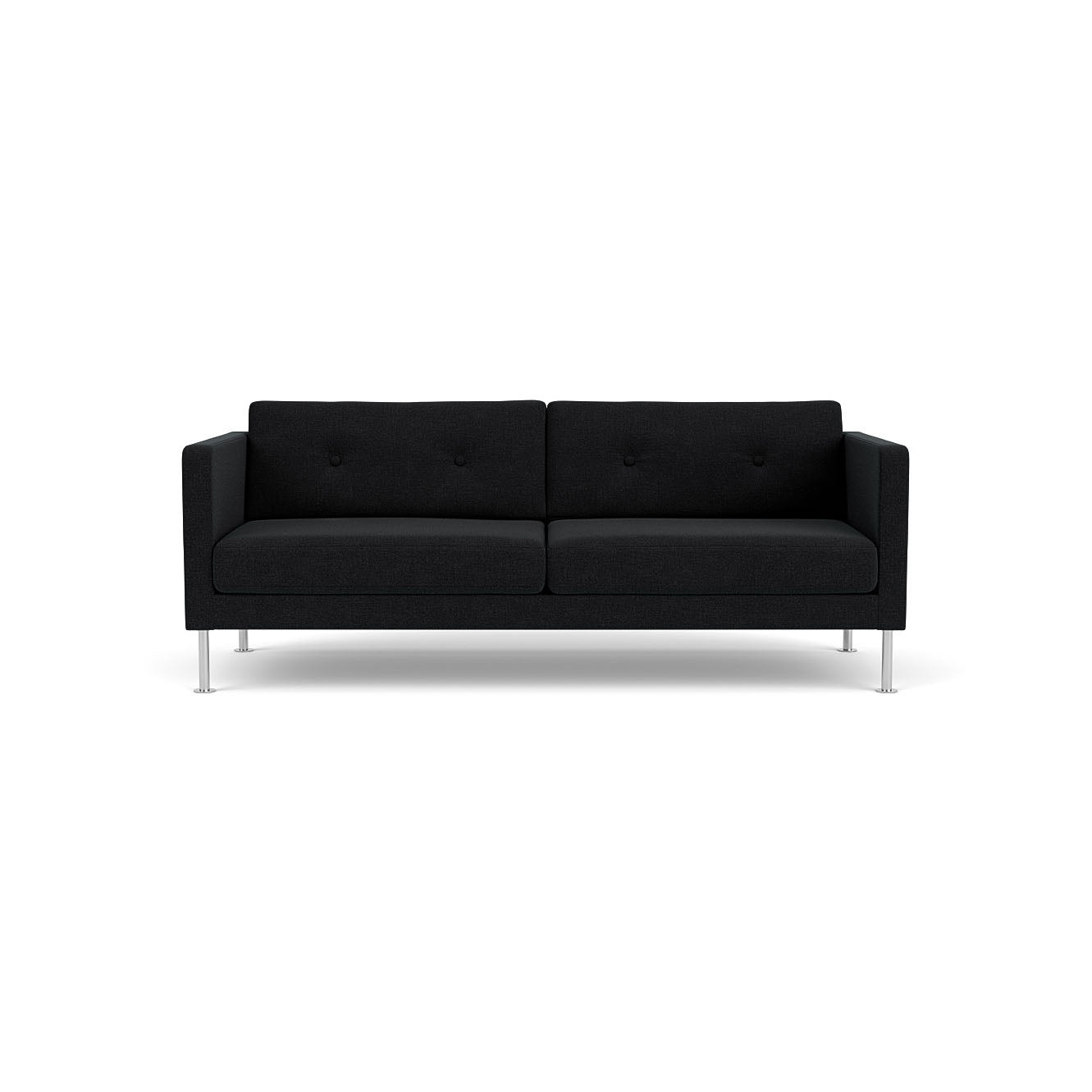 L42 Firhøj 2,5 pers. sofa Stål Metal Børstet MLF Dark Grey (28) Unit10 MTO