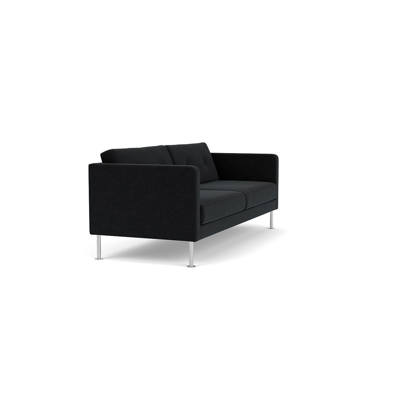 L42 Firhøj 2,5 pers. sofa Stål Metal Børstet MLF Dark Grey (28) Unit10 MTO
