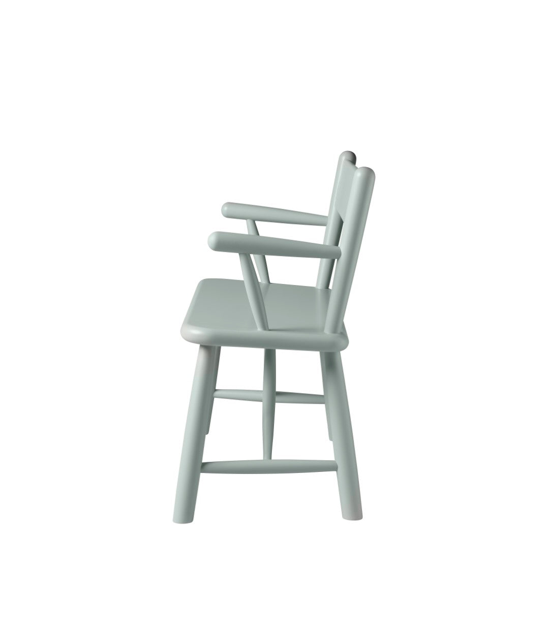 P11 Børnebænk Bøg Blue Grey af Børge Mogensen