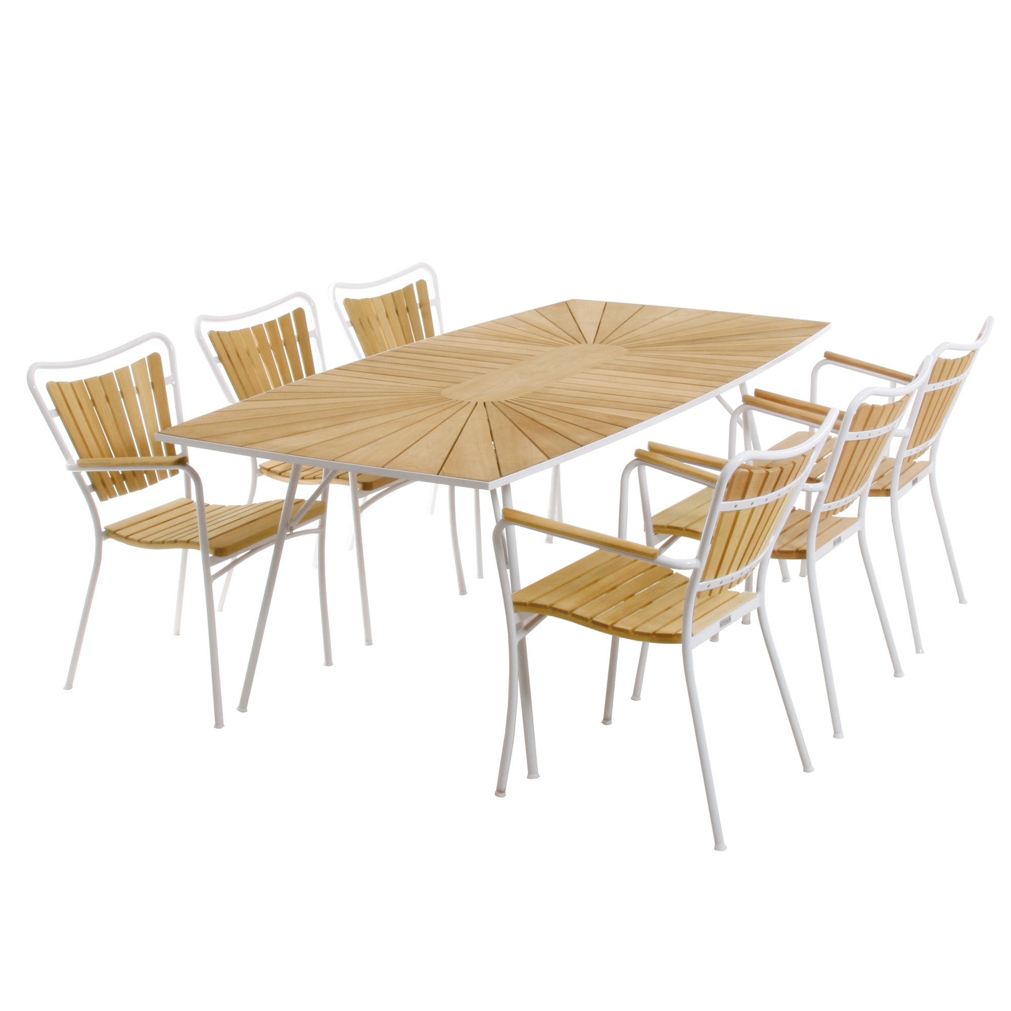 Marguerit Tisch L 200 & 6 Stühle