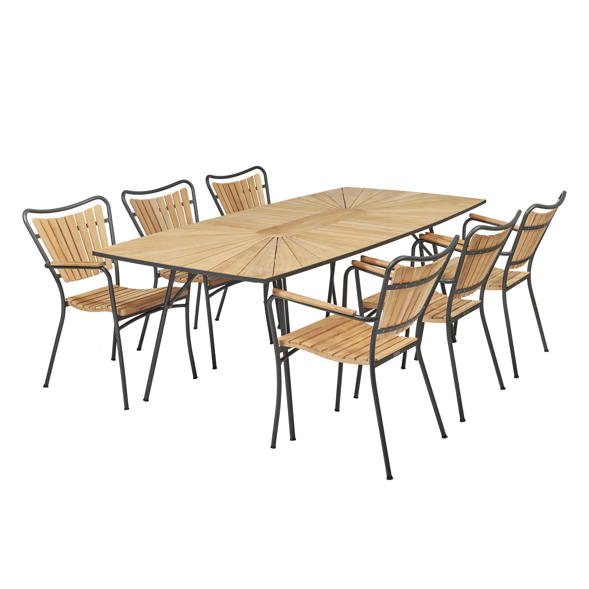 Marguerit Tisch L 200 & 6 Stühle