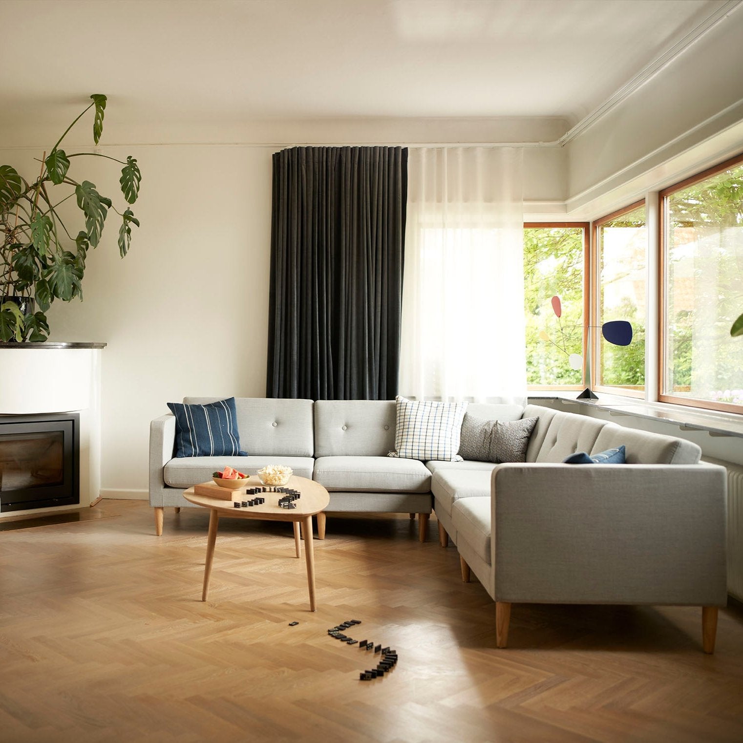 L42 Firhøj - Mittelmodul 70 - Eiche - Grey Beige