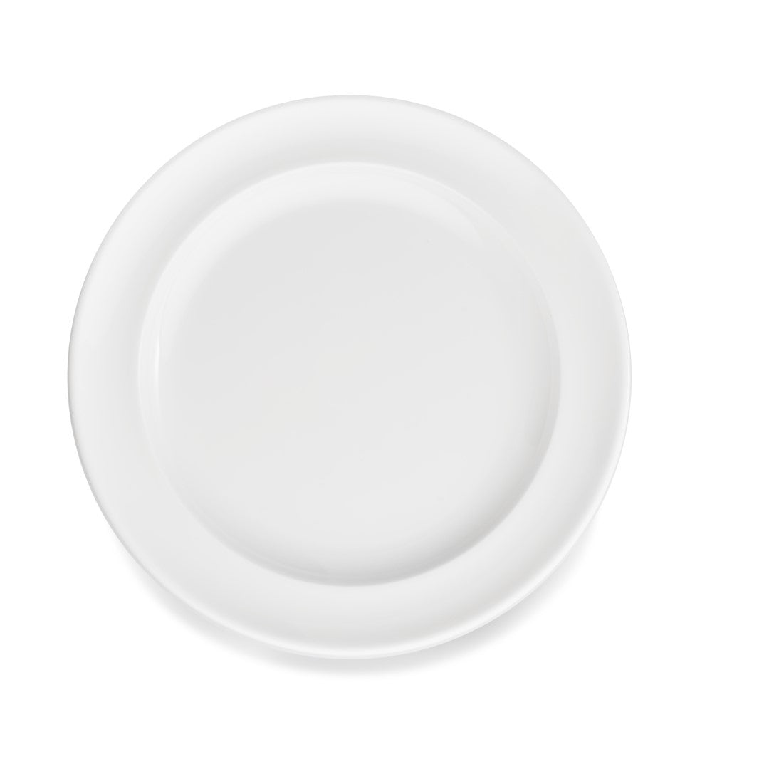 V44 Hvidpot Tallerken i hvidt porcelæn Ø21 cm – 4 stk. af FDB Møbler